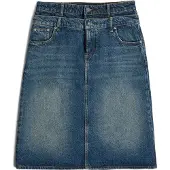 G-Star Short-jupe Carter Double Waistband - Bleu moyen - Femmes