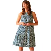 Regatta Orla Summer Ii Sleeveless Dress Beige,Bleu 36 Femme