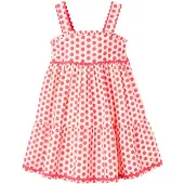 Zippy 3107164401 Sleeveless Dress Rouge 9-12 Months Fille