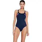 Zoggs Sydney U Back Swimsuit Bleu 40 Femme