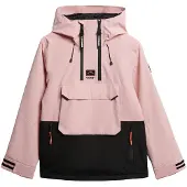 Superdry Veste de sport rose / noir