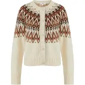 s.Oliver Cardigan crème / mélange de couleurs