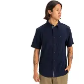 Quiksilver Time Box Short Sleeve Shirt Bleu XS Homme