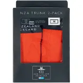 NZA Bollons Boxers 2 Units Orange XL Homme