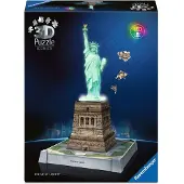 Ravensburger 3D Puzzle 108 Teile - Iconics: Freiheitsstatue - mit Licht (108 pièces)