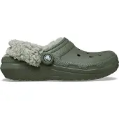 Crocs Sabots Classic Fleece Lined Clog femmes - Kaki - 43 / 44