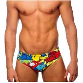 Turbo Pop Swimming Brief Multicolore M Homme