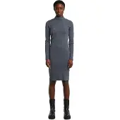 G-Star Robe Washed Slim Rib - Bleu foncé - Femmes