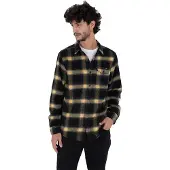 Hurley Portland Heavyweight Long Sleeve Shirt Noir S Homme