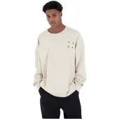 Hurley Bcnk8 Washed Sweatshirt Beige XL Homme