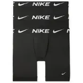 Nike Dri-fit Essential Brief Long Boxers 3 Units Noir 2XL Homme