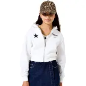 Garcia G52650 Full Zip Sweatshirt Blanc 12-13 Years Fille