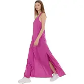 Fundango Penelope Sleeveless Long Dress Rose M Femme