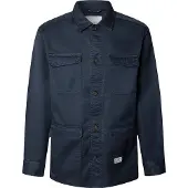 Pepe Jeans pour homme. PM3090822 Chemise marine Channon (XL), Casuel, Coton, Manche longue
