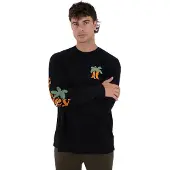 Hurley Oz Long Sleeve T-shirt Noir S Homme