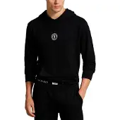 Ralph Lauren pour homme. 714P03152001 Sweatshirt Sleeping Top noir (XL), Homewear, Viscose