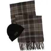 Barbour Set Sweeper Scarf Marron Homme