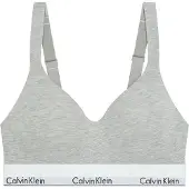 Calvin Klein Lv00qf8500 Bralette Bra Gris 2X Femme
