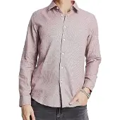 BOSS Ronni Long Sleeve Shirt Gris S Homme