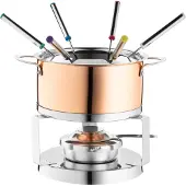 MÄSER Fondue, Set à fondue, Cuivre, Argent
