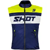 Shot Race Gear Bodywarmer Lite Vest Bleu XS Homme