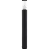 Nova Luce Lampe de jardin design Zosia gris 80cm