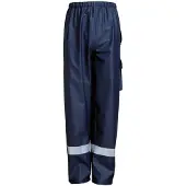 Elka Rainwear Hommes, Pantalon outdoor, Pantalon de pluie DRY ZONE D-LUX taille M marine RAINWEAR (M), Bleu