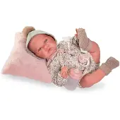 MuÑecas Antonio Juan Newborn Lua Pompon Baby Doll Rose Enfants