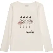 s.Oliver T-Shirt écru / noir
