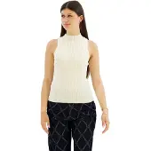 HUGO Sarepilk 10271887 Sleeveless T-shirt Blanc XS Femme