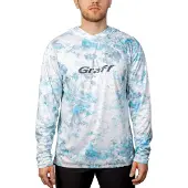 Graff Upf 50 964-cl-3/2 Uv Hoodie Blanc S Homme