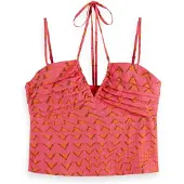 Scotch & Soda U9a00700t Sleeveless Top Rose 40 Femme