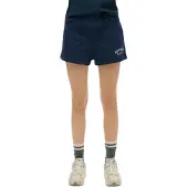 Superdry Athletic Ess Graphic Shorts Bleu 2XS Femme