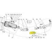 Akrapovic Carbon P-hsya14 Heat Shield Noir