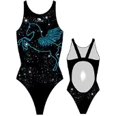 Turbo Pegaso Pro Resist Swimsuit Noir 12-24 Months Fille