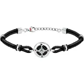 Sector Marine Wind Rose Bracelet Argenté Homme