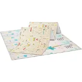 Asalvo Animals-foldable City Play Mat 120x180 Cm Beige Enfants