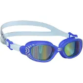 Madwave Zeebro Rainbow Junior Mirror Swimming Goggles Violet Enfants