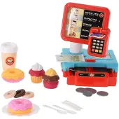 Wellhome Cash Register Set 32.5x13.5x22 Cm Clair