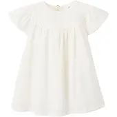 Zippy 3107067901 Short Sleeve Dress Beige 18-24 Months Fille