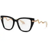 Roberto Cavalli Vrc104 Butterfly Woman Glasses Noir 140/52 mm Femme