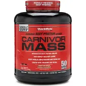 Musclemeds Carnivor Mass, Fondant au Chocolat, 2716g