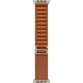 Apple Bracelet Alpine Loop Watch | 44/45/46/49 mm - Taille L - Terracotta / Natural Titanium