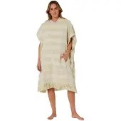 Ocean & Earth Layz Hooded Poncho Beige
