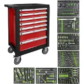 JBM Chariot à Outils à 7 Tiroirs Pour Camion Spécial
