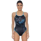 Turbo Pegaso Swimsuit Noir S Femme