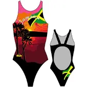 Turbo Jamaica Pro Resist Swimsuit Multicolore L Femme