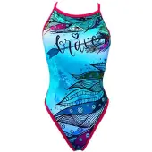 Turbo Brave Revolution Swimsuit Bleu 5XL Femme