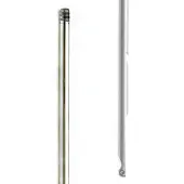 Picasso Threaded Shaft 7 Mm Spearshaft Argenté 180 cm / For Speargun 160 cm (M7)