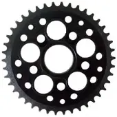 Supersprox Stealth-Kettenrad 525 - 46Z (schwarz) RST-744:46-BLK|ID 100.0 LK 124.0 5-Loch